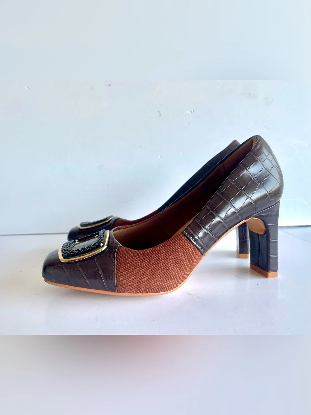 Benassal Women Dress Pumps Heels Orthopedic Bunion Shoes Size 6.5 EUC